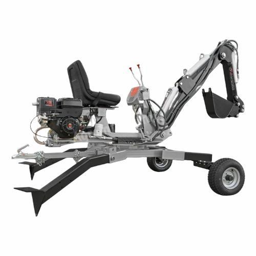 JANSEN Mini Excavator MB-360°, Petrol engine, Walk-behind excavator, 360° rotating ring