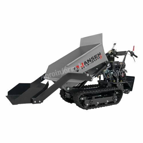 JANSEN RD-300S crawler dumper - petrol engine, hydraulic tipper, self-loading function