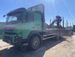 Volvo 6x6 rönkszállító teherautó-0%Áfa-Leszállítva