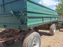 IFA HW 8011 tipper trailer, slow vehicle