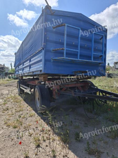 Kögel 18 t tipper trailer, slow vehicle