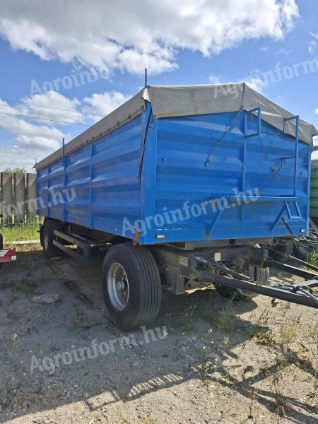 Schwarzmüller 18 t tipper trailer, slow vehicle