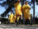 I'M LOOKING FOR LARGE USED RUBBER BOOTS AND PVC JACKETS FOR ARTISTIC USE