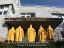I'M LOOKING FOR LARGE USED RUBBER BOOTS AND PVC JACKETS FOR ARTISTIC USE