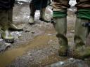 I'M LOOKING FOR LARGE USED RUBBER BOOTS AND PVC JACKETS FOR ARTISTIC USE