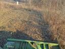 Straw crushing, mulching, land clearing