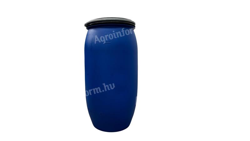 160 litre used, washed, removable-top drums