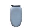 70 litre used, cleaned, removable plastic drum with bayonet lock, with lid