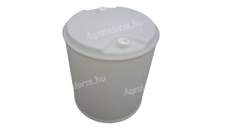 120 litre used cleaned plastic drums for food