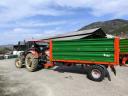 8T single axle trailer