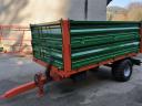 8T single axle trailer