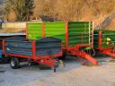 8T single axle trailer