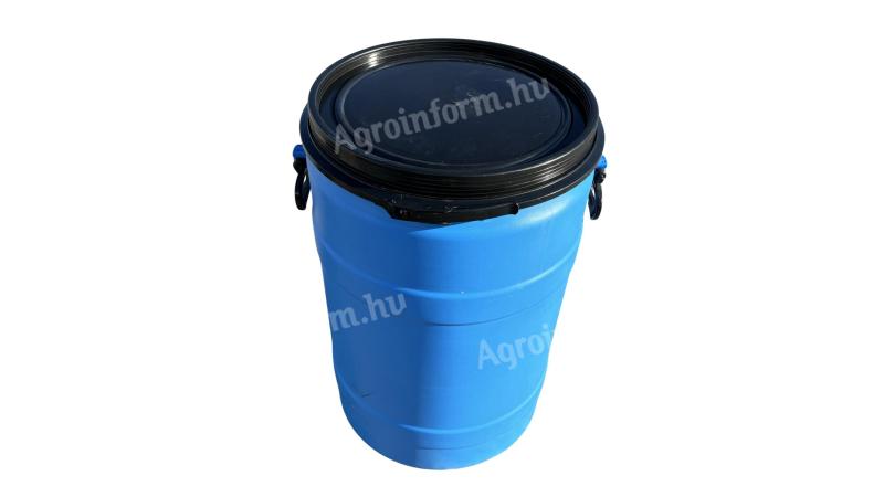 120 litre plastic drums with removable top and bayonet lock