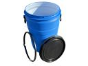 120 litre plastic drums with removable top and bayonet lock