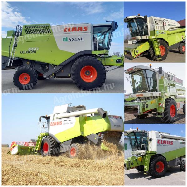 Claas kombájnt KERESEK MEGVÉTELRE