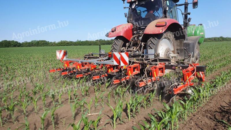 Quivogne MAXIPLANT M6-H (6 row) row cultivator