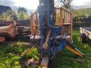Forestry self-loading trailer