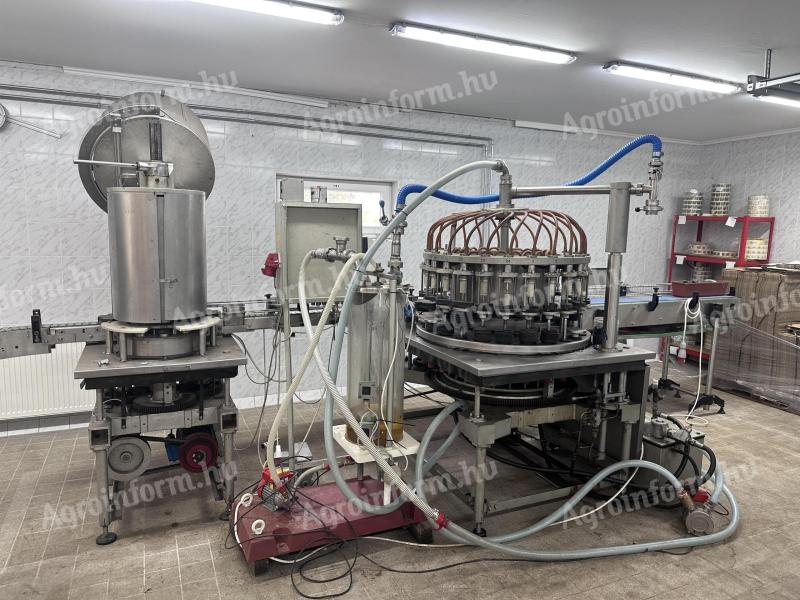 Complete bottling line for 0,04 and 0,05 litres