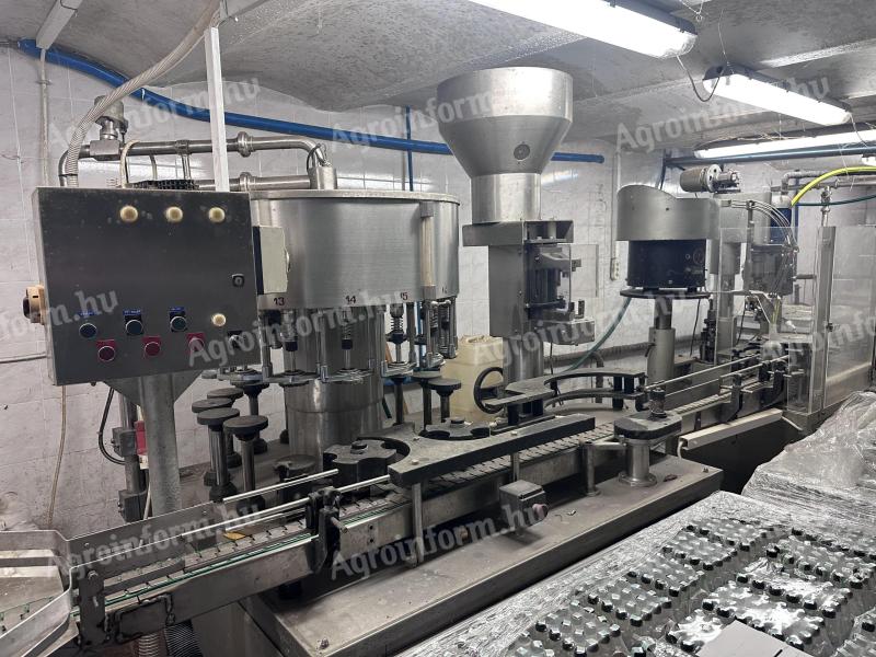 Complete bottling line from 0,2 litre to 1,0 litre