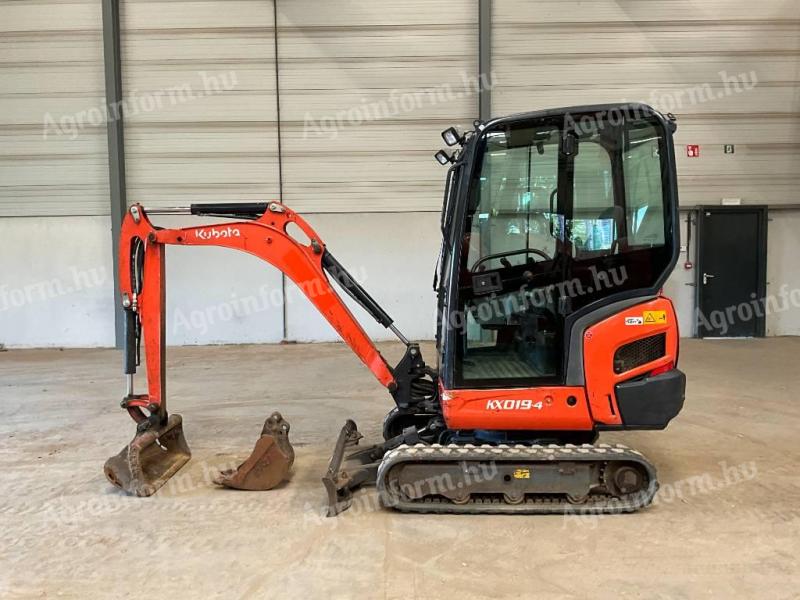 Kubota KX 019-4 / Year: 2013 / Hours: 1 607 / Leasing from 20%