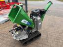 NEW GEO self-propelled rubber belt branch crusher