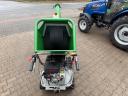 NEW GEO self-propelled rubber belt branch crusher