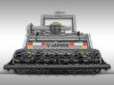 JANSEN Rückwärtsfräse UKF-105 Traktor-Erdungsstange, Häckslerzylinder, 1,05 m