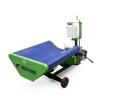 Hofman ARGA mini round baler and ULCA petrol engine bale wrapper