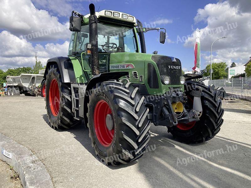 Traktor Fendt 718 Vario TMS - POUZE 5 248 hodin provozu