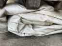 Double layer inflatable tarpaulin