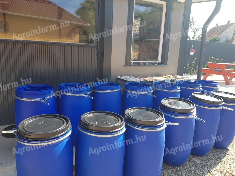 Plastic barrel, 120 litres, for sale