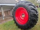 Prodajem set felgi s gumama za Fendt 800