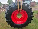 Prodajem set felgi s gumama za Fendt 800