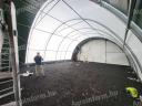 FOR SALE 9,15 m × 12 m hangar type storage tent