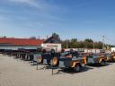New, strong, welded trailer for sale in several sizes! Ready for immediate delivery, no need to wait