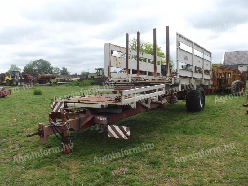 SPK31 cube bale pick-up and transport trolley for sale
