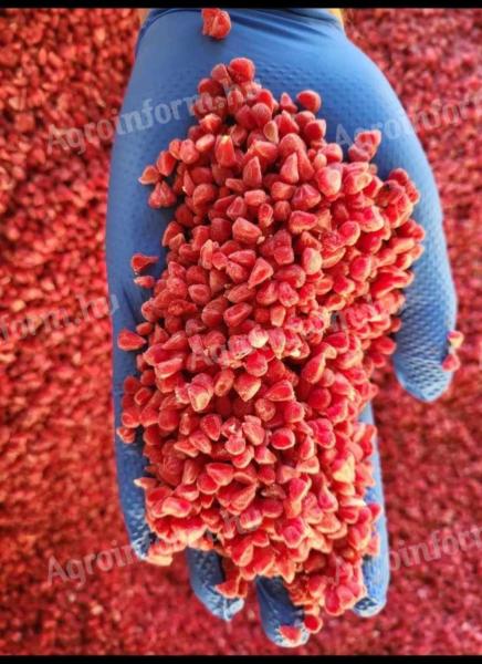 Frozen raspberries