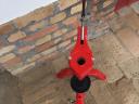 Diving machine with stand, red