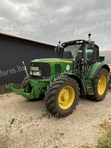 John Deere 6820 TLS s novými pneumatikami