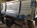 Trailer, tipper, MBP 6,5, without paper, straight weldless chassis, good tilting
