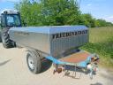 Cărucior de recoltare 3000 litri Inox monopompă