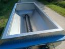 Cărucior de recoltare 3000 litri Inox monopompă