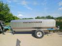 Cărucior de recoltare 3000 litri Inox monopompă