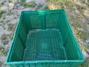 Used plastic container