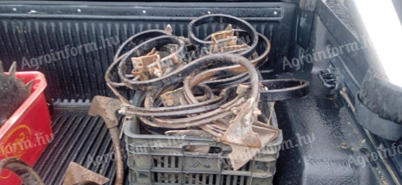 Spring tine set for Metalwolf 6 row cultivator
