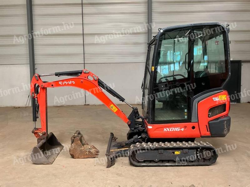 Kubota KX 016-4 / 2017 / 2.183 hours / Leasing from 20%