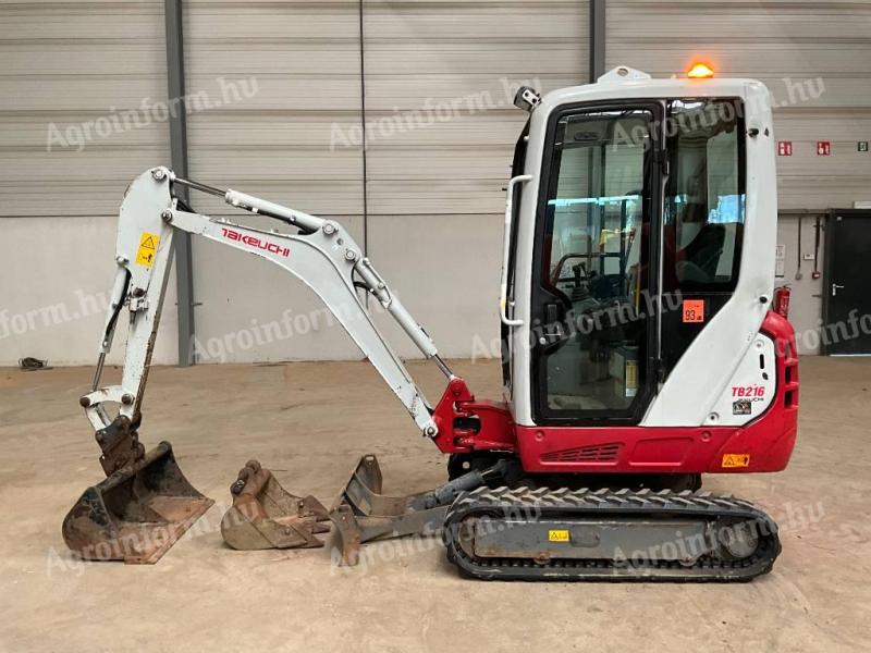 Takeuchi TB 216 / 2022 / 1 594 operating hours / Leasing from 20%