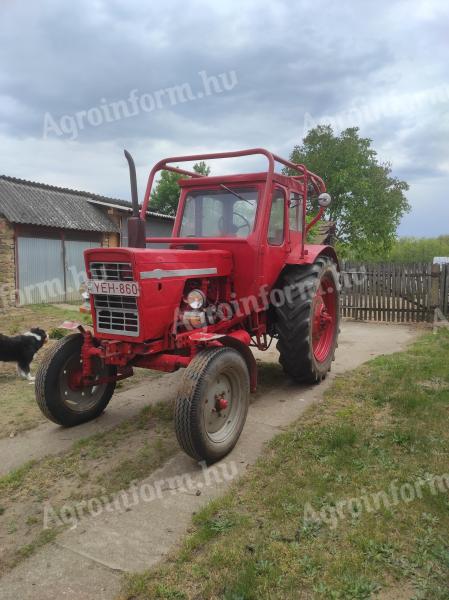 Mtz 50 with tilting trailer