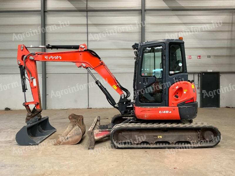 Kubota U 48-4 / 2017 / 3 721 operating hours / Leasing from 20%