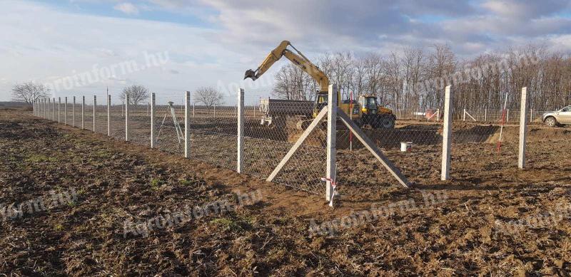 Fence construction nationwide! Wire mesh, wire netting, wild netting, posts, gates, wire